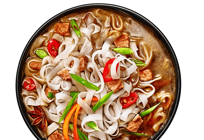 Glads Discovery rice noodles with «Pho&nbsp;bo» sauce