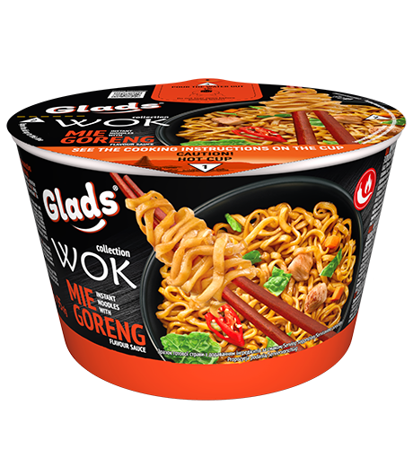 Glads WOK noodles with «Mie Goreng» sauce